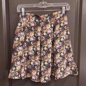 Alyn Paige vintage 90s floral skater skirt small